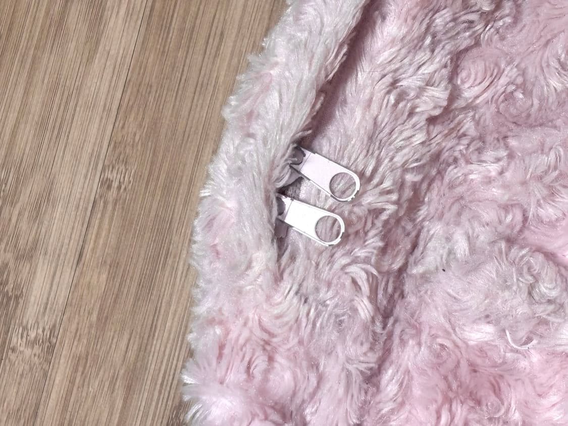 빈티지 로즈보아 리본 퍼 가방 백팩 러블리 히메갸루 상품이미지7