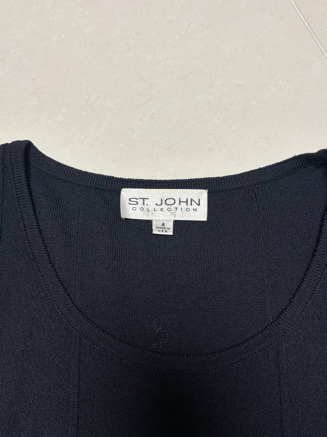 ST. JOHN 니트 원피스 세인트존 원피스 상태최상 상품이미지4