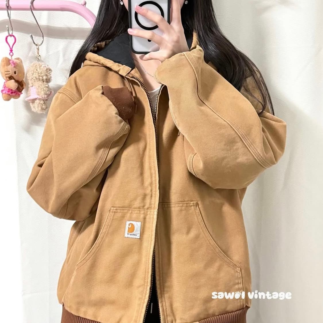 칼하트 덕 후드 자켓 상품이미지1