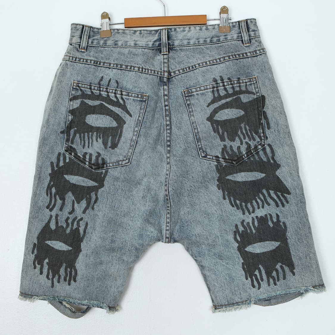 하큘라 데님 숏 팬츠 상품이미지1