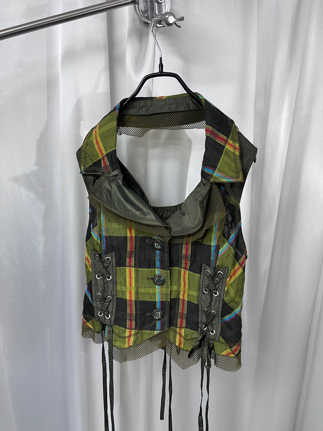 E-clat y2k vest  상품이미지1