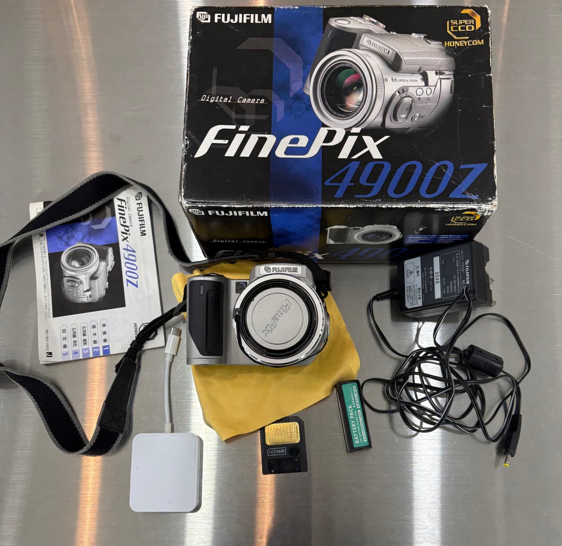 박스O/new배터리)후지필름 파인픽스 4900z 빈티지디카 상품이미지2