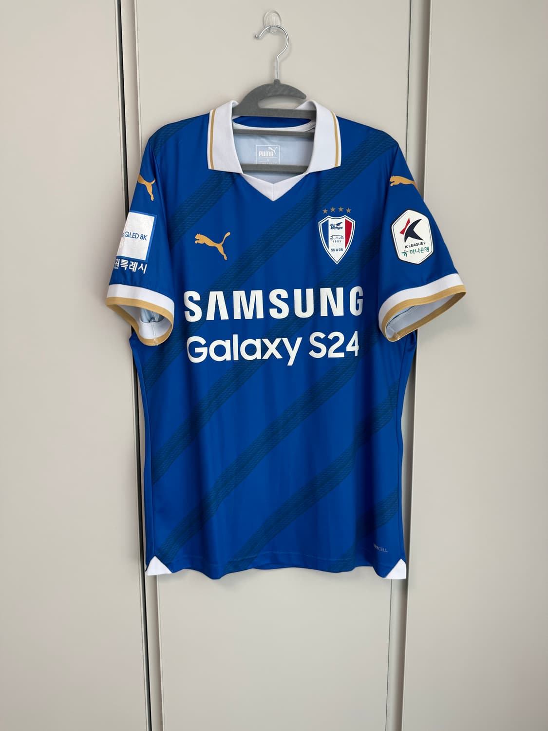 2024 수원 블루윙즈 홈 XL 김주찬 판매 상품이미지1