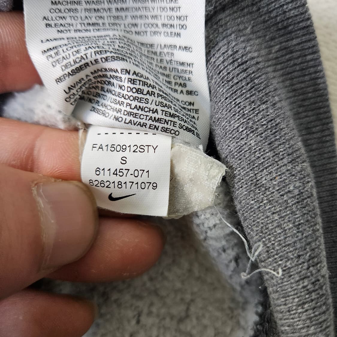 S 나이키 여성 스우시 풀오버 후드티 0313Y 상품이미지4