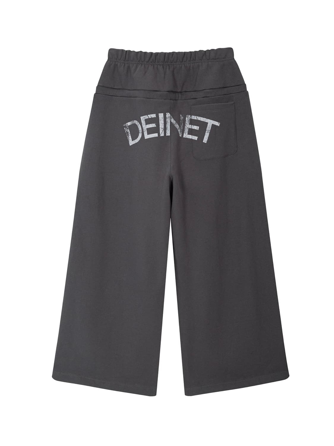 DEINET BACK LOGO SWEAT PANTS IN CHARCOAL 상품이미지4