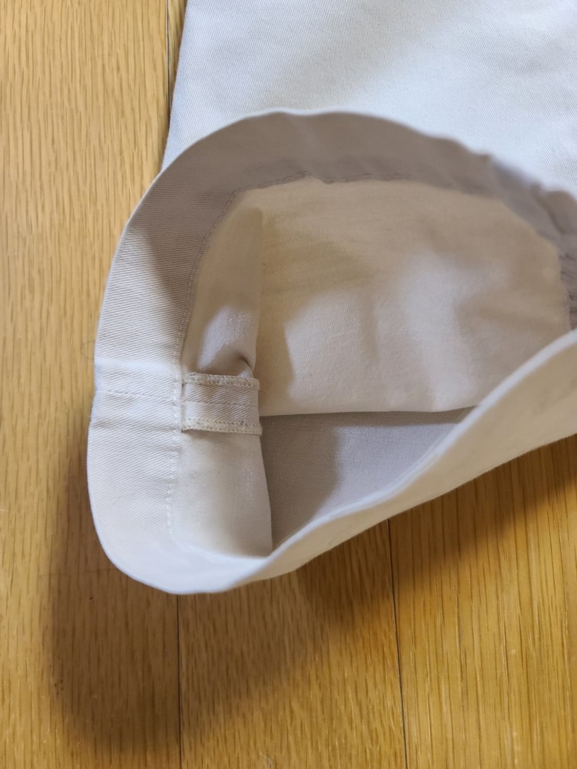 일본 스펠바운드 아이보리 면바지 상품이미지3