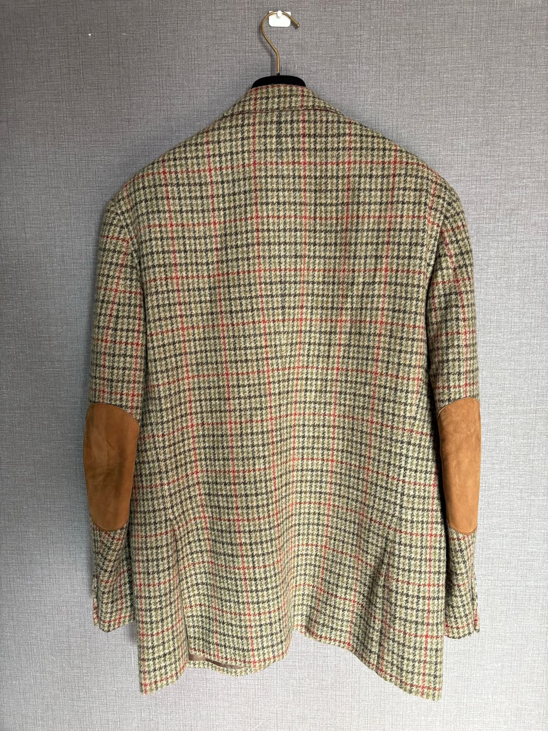 Norman Hilton 체크 울 블레이저 Japan 상품이미지5