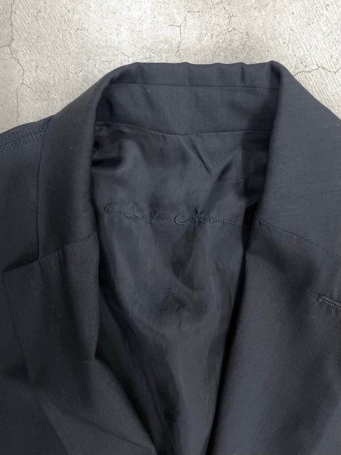 Rick Owens SS14 one-button blazer (L) 상품이미지4