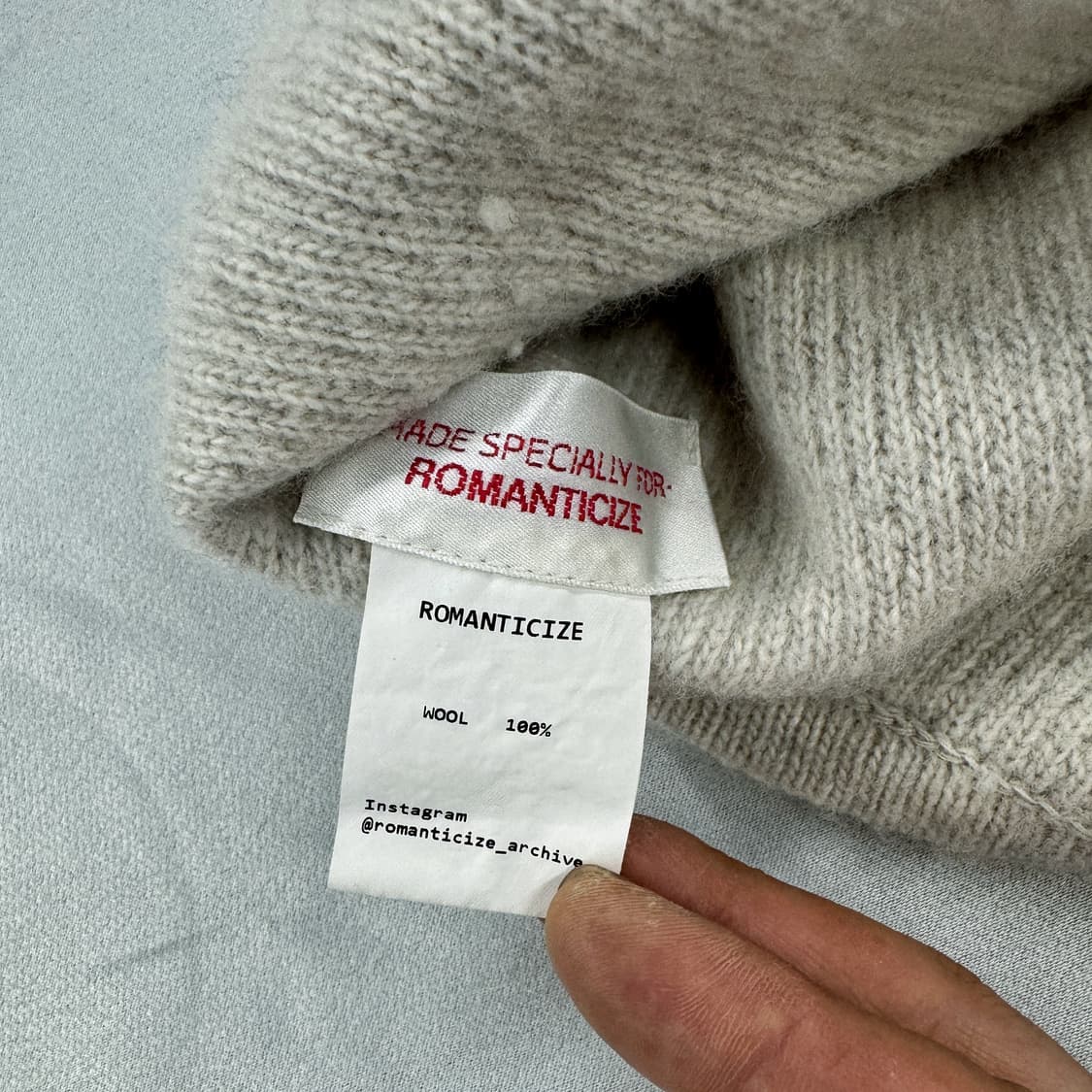 Romanticcize 울 바라클라바   상품이미지4