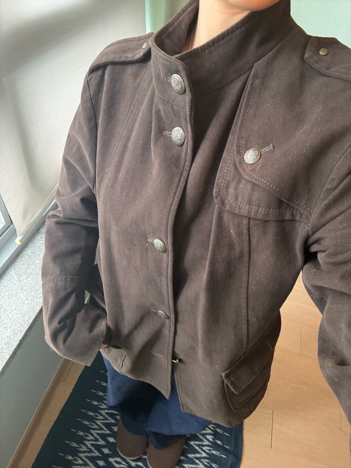 옴부르노 hombruno 스웨이드 자켓  상품이미지3