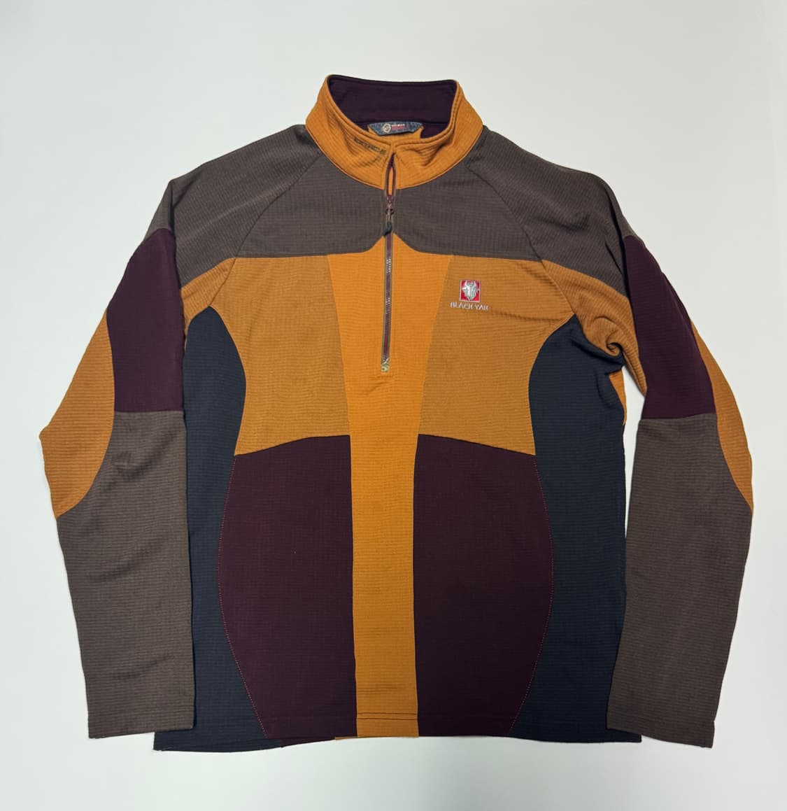 블랙야크 기능성 등산 하프집업 긴팔 티셔츠 L 상품이미지1