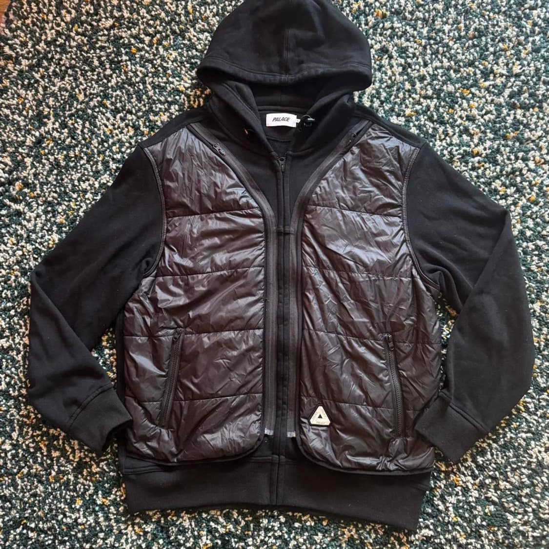 23SS 팔라스 택티컬 후드집업 블랙 XL 상품이미지1
