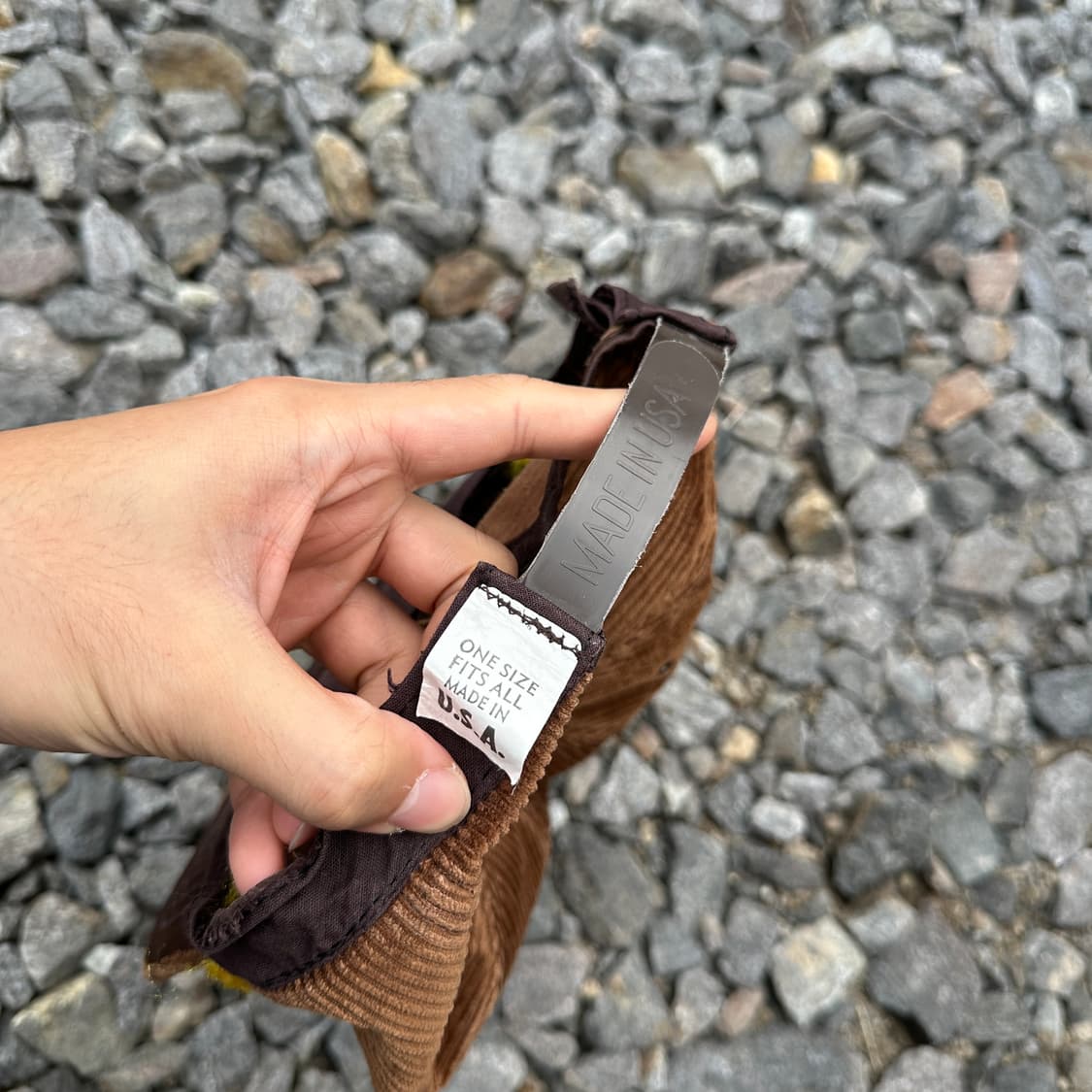 vintage 80's H.B.scotts corduroy cap 상품이미지4