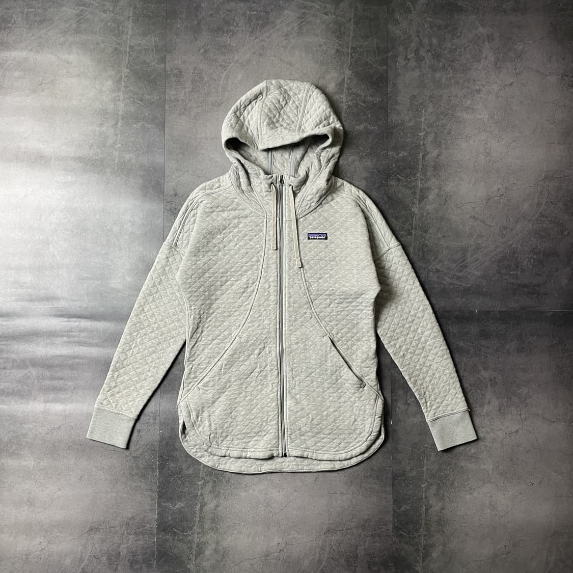 PATAGONIA 파타고니아 빈티지 그레이 코튼 후드집업 A00428 상품이미지1