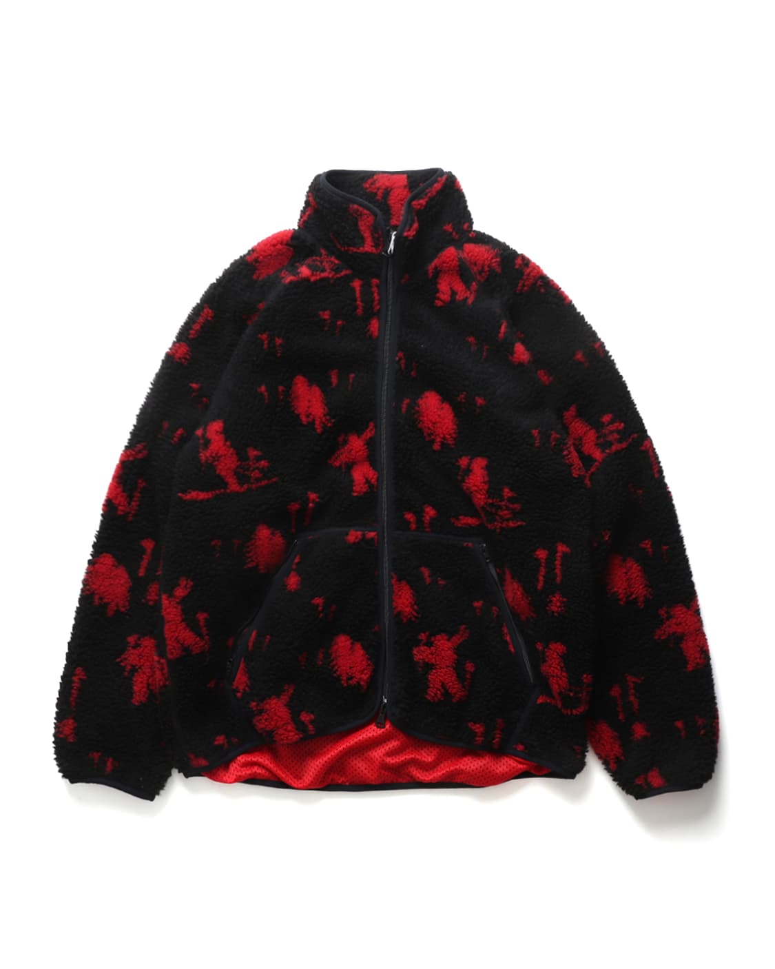 BEAMS PLUS Boa Jacquard Military Blouson 상품이미지1