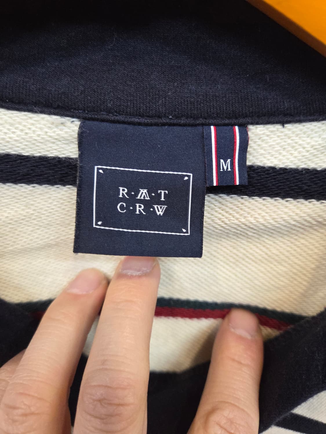 로맨틱크라운 스트라이프 카라긴팔 m 상품이미지3