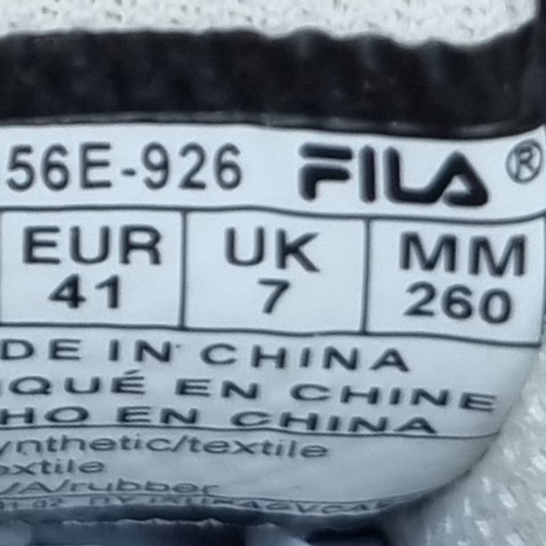 휠라 필드게이지 남성운동화 260 상품이미지6