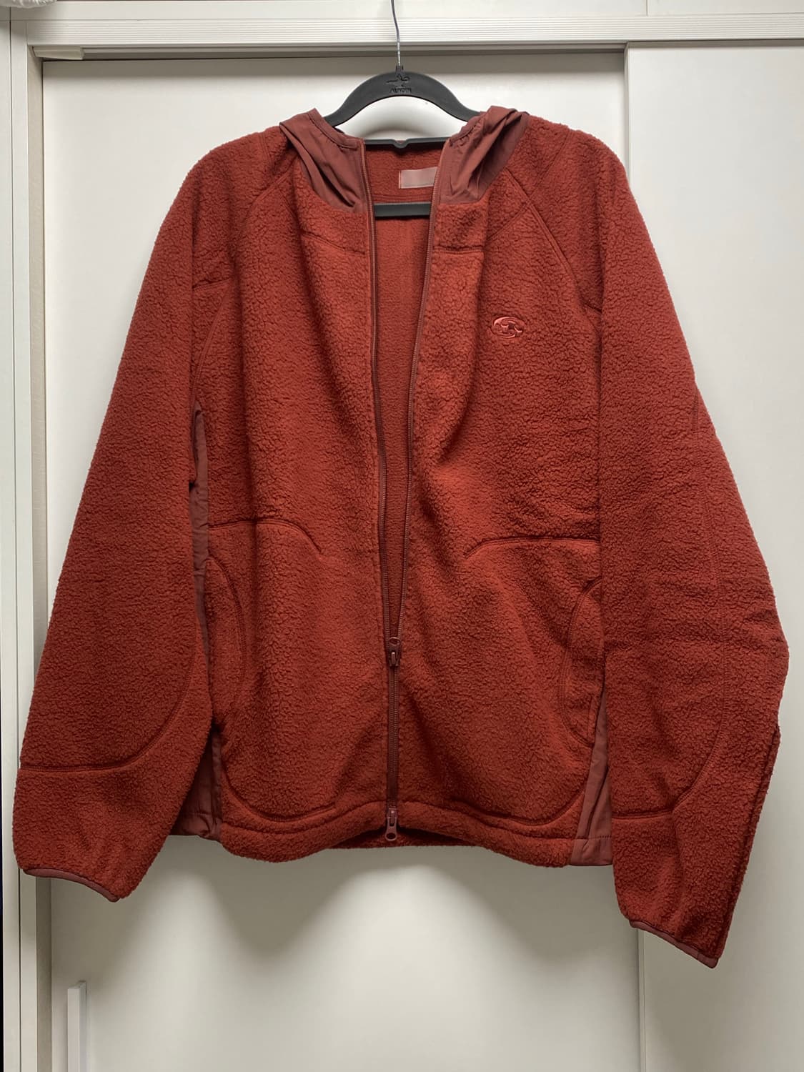 산산기어 플리스 재킷 브릭레드 2사이즈 상품이미지8