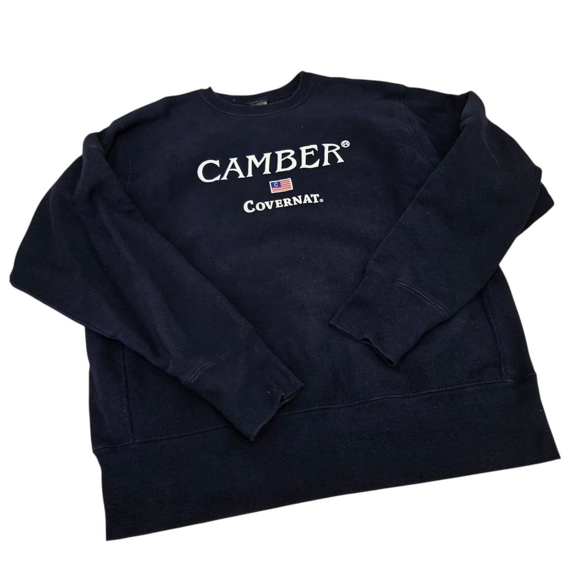 Camber 캠버 x 커버낫 빈티지 빅로고 스윗 맨투맨 상품이미지4