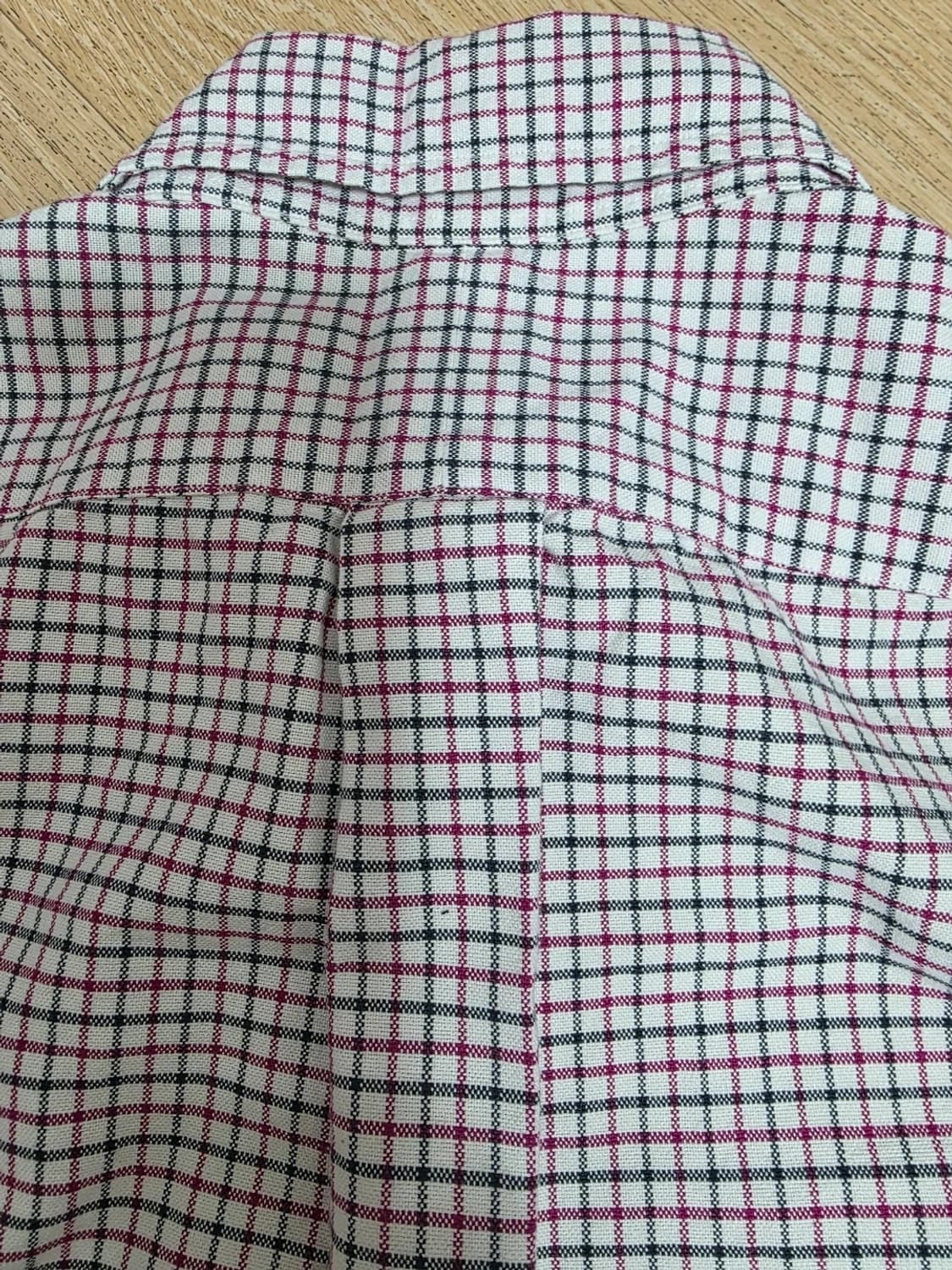 랄프로렌 여성 버튼다운 태터솔 체크 셔츠 상품이미지8