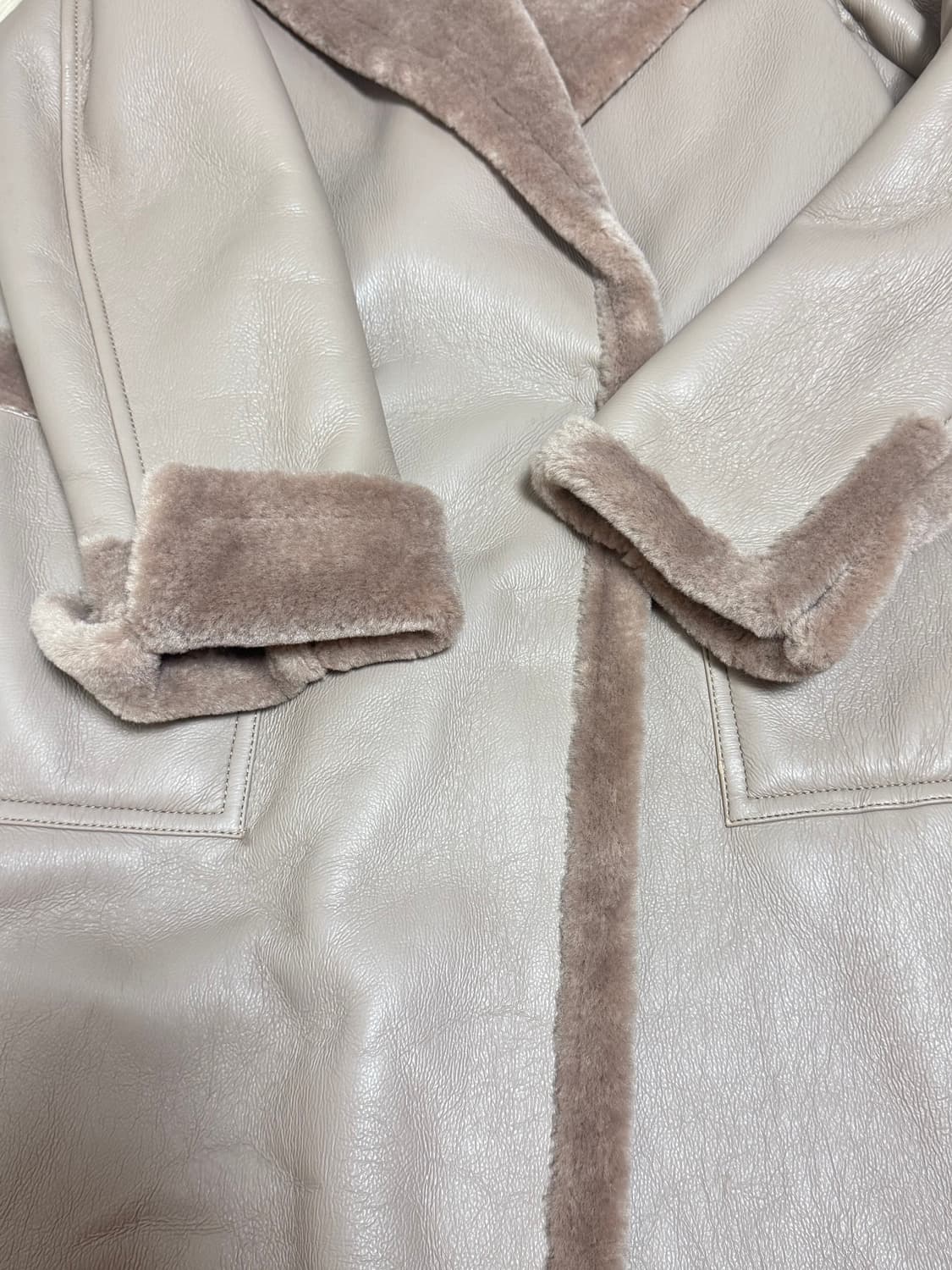 Paul&alice 무스탕코트 상품이미지3