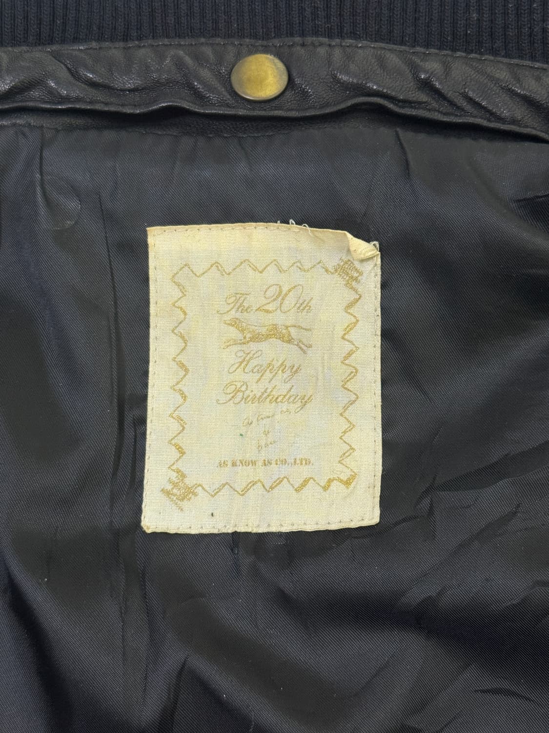 As know as 양가죽 밀리터리 자켓 y2k lgb goa 상품이미지8