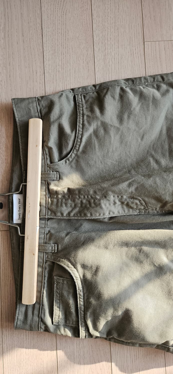 스테디에브리웨어 트윌코튼 치노 팬츠 올리브 상품이미지1