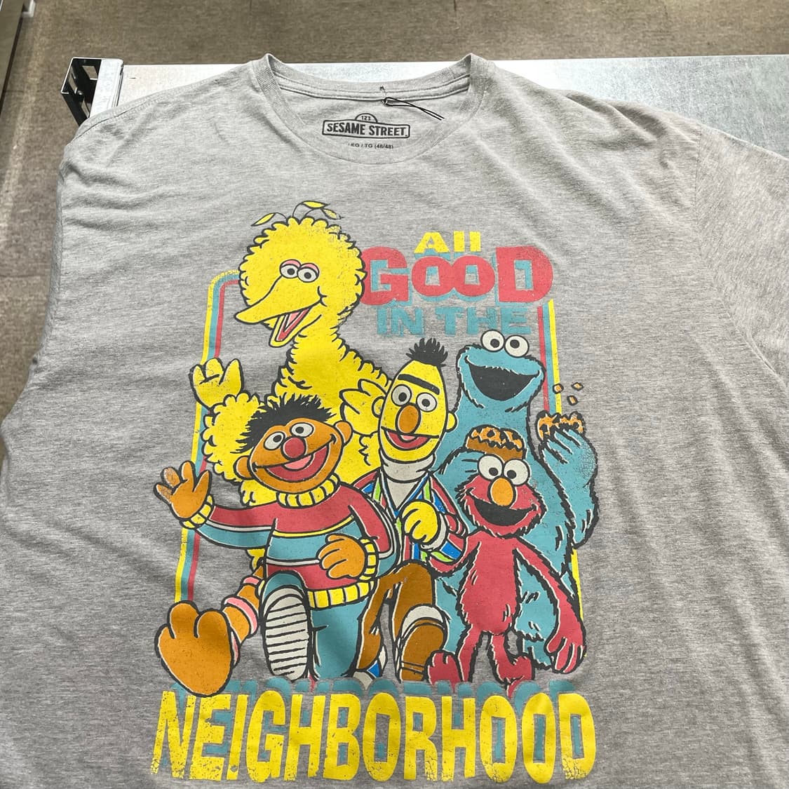 (XL) Sesame street 세서미 스트리트 빈티지 반팔티 상품이미지6