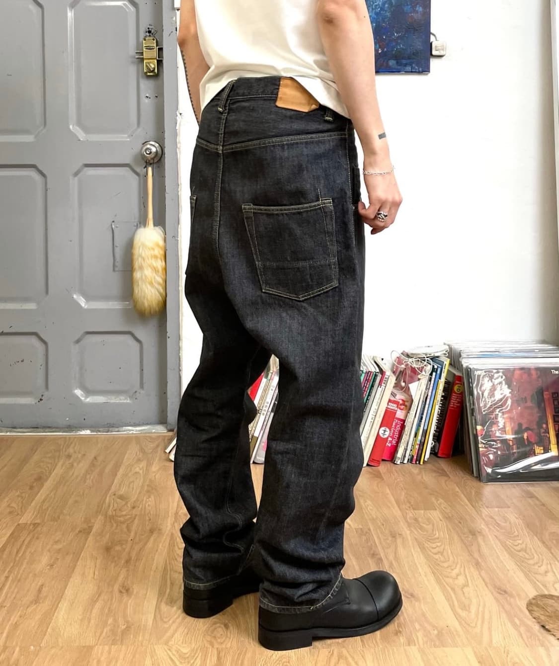 꼼데가르송 간류 사루엘 데님  상품이미지1