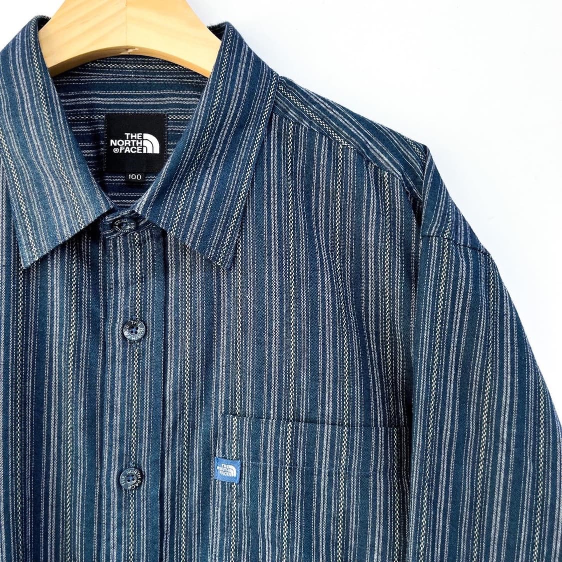 노스페이스 쿨맥스 에스닉 스트라이프 포켓 셔츠 상품이미지3