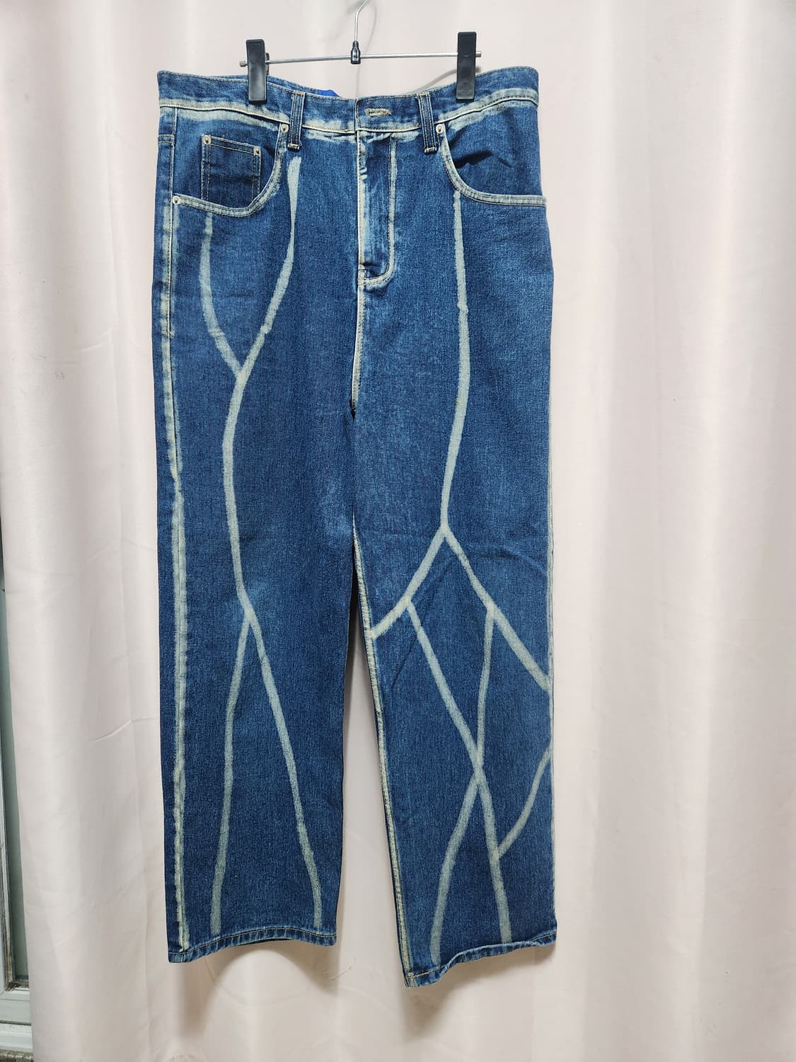 LANEunisex 패턴 데님 청바지 상품이미지1