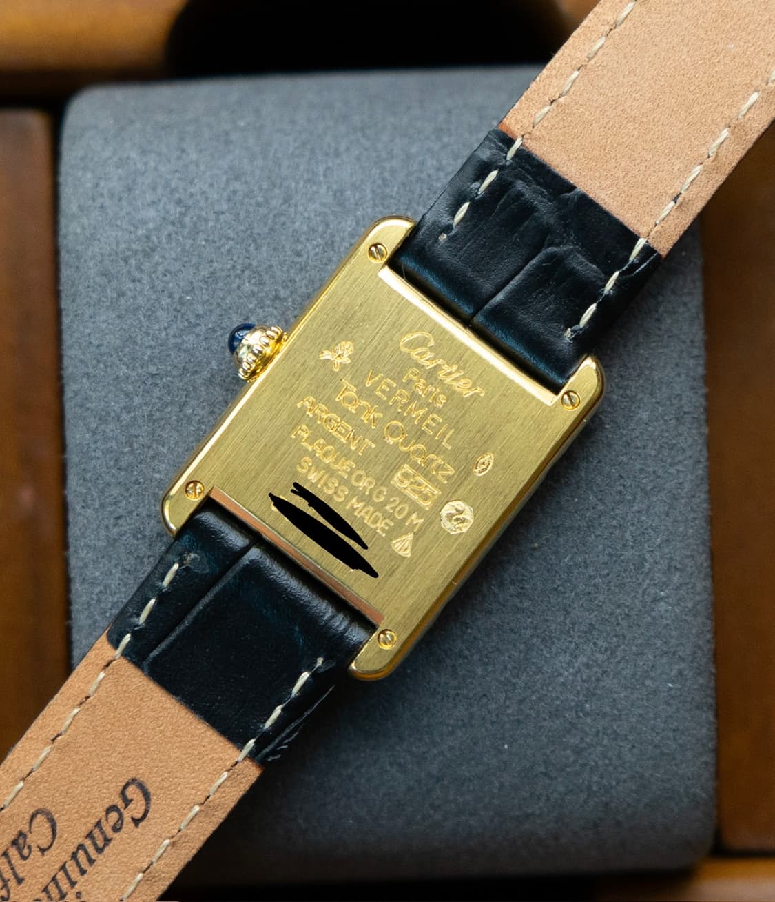 까르띠에 머스트 탱크 sm 쿼츠 빈티지 시계 상품이미지2