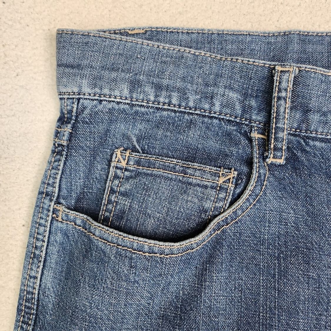 CALVIN KLEIN 스트레이트 핏 데님팬츠 상품이미지3