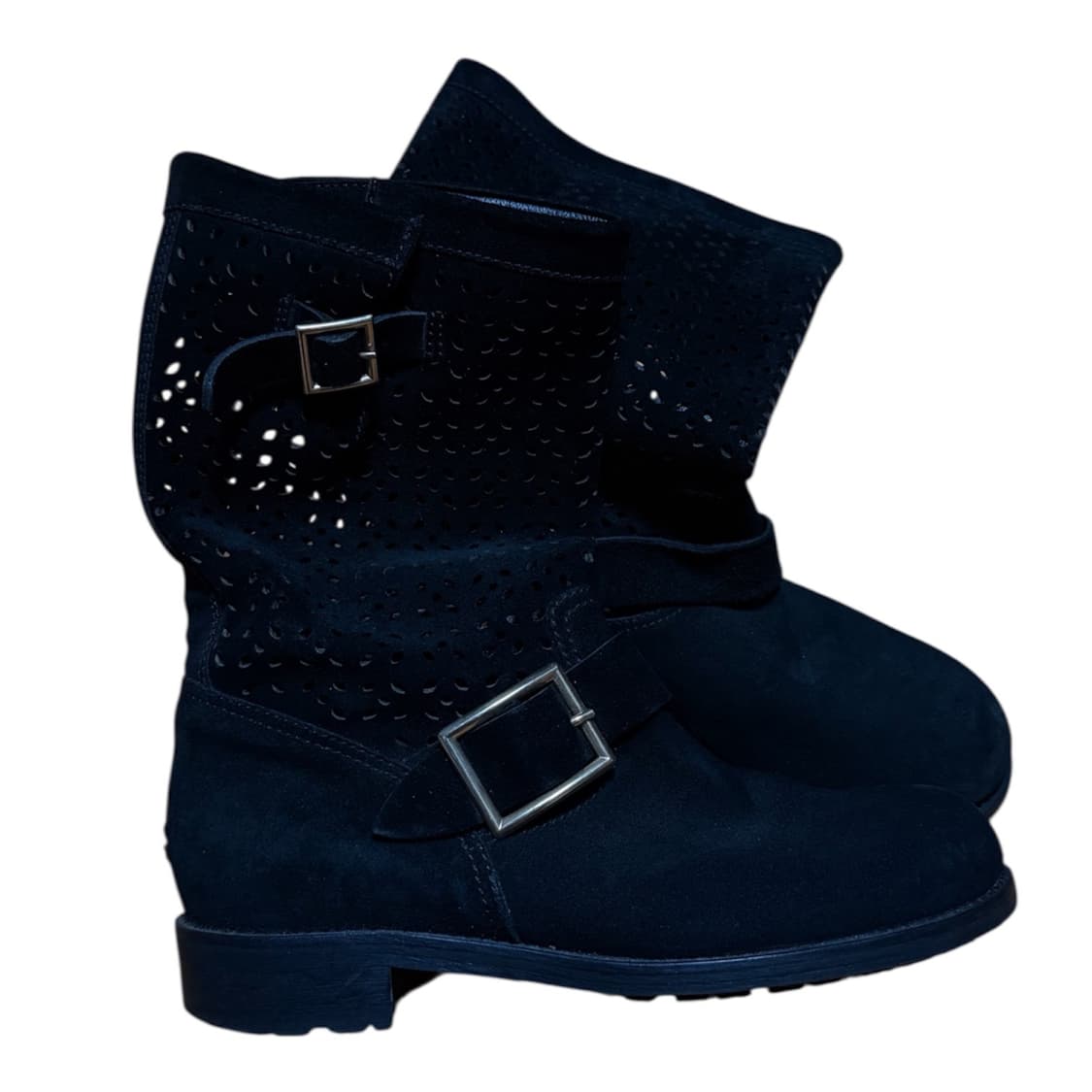 지미추 스웨이드 버클 부츠 상품이미지1