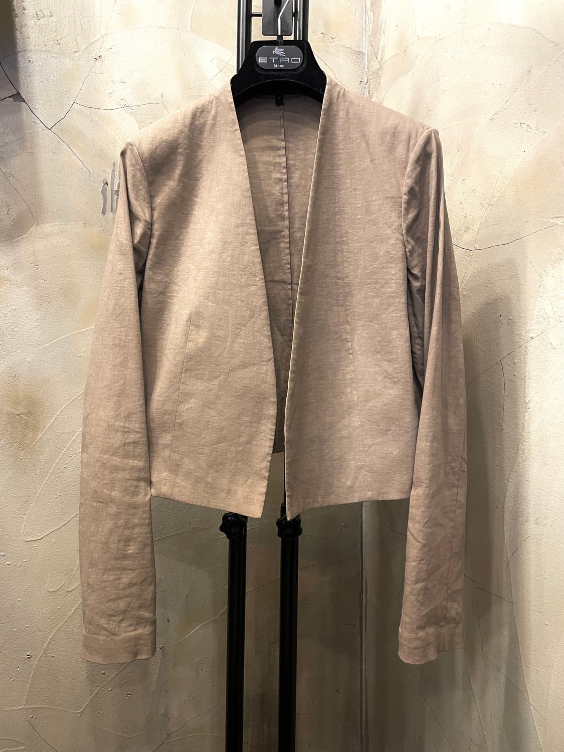 띠어리 린넨 비스코스 스판 자켓 55~날씬66 상품이미지1