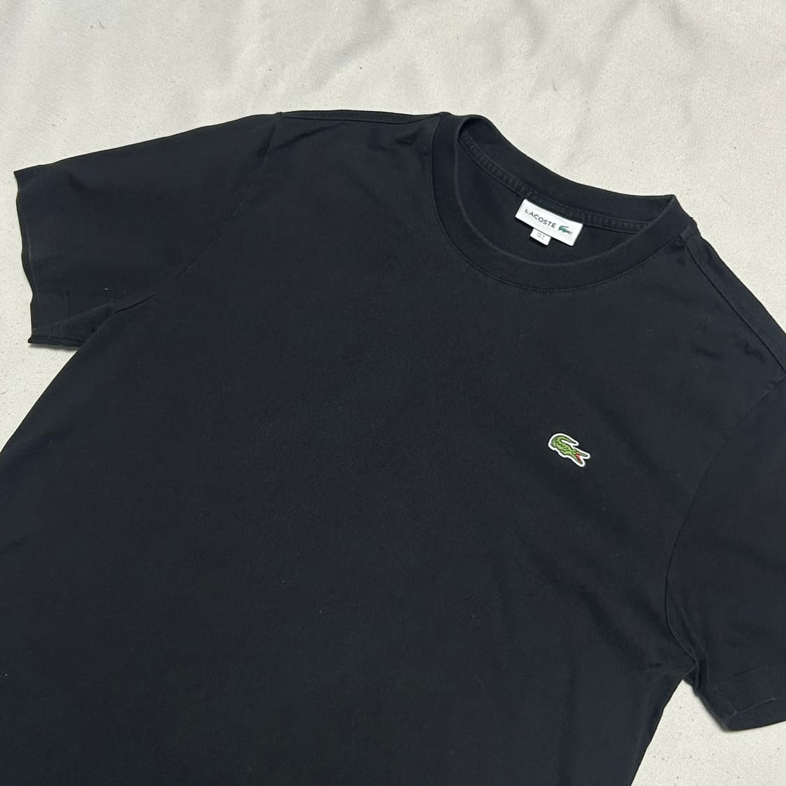 5(L) 라코스테 블랙 반팔티 상품이미지1