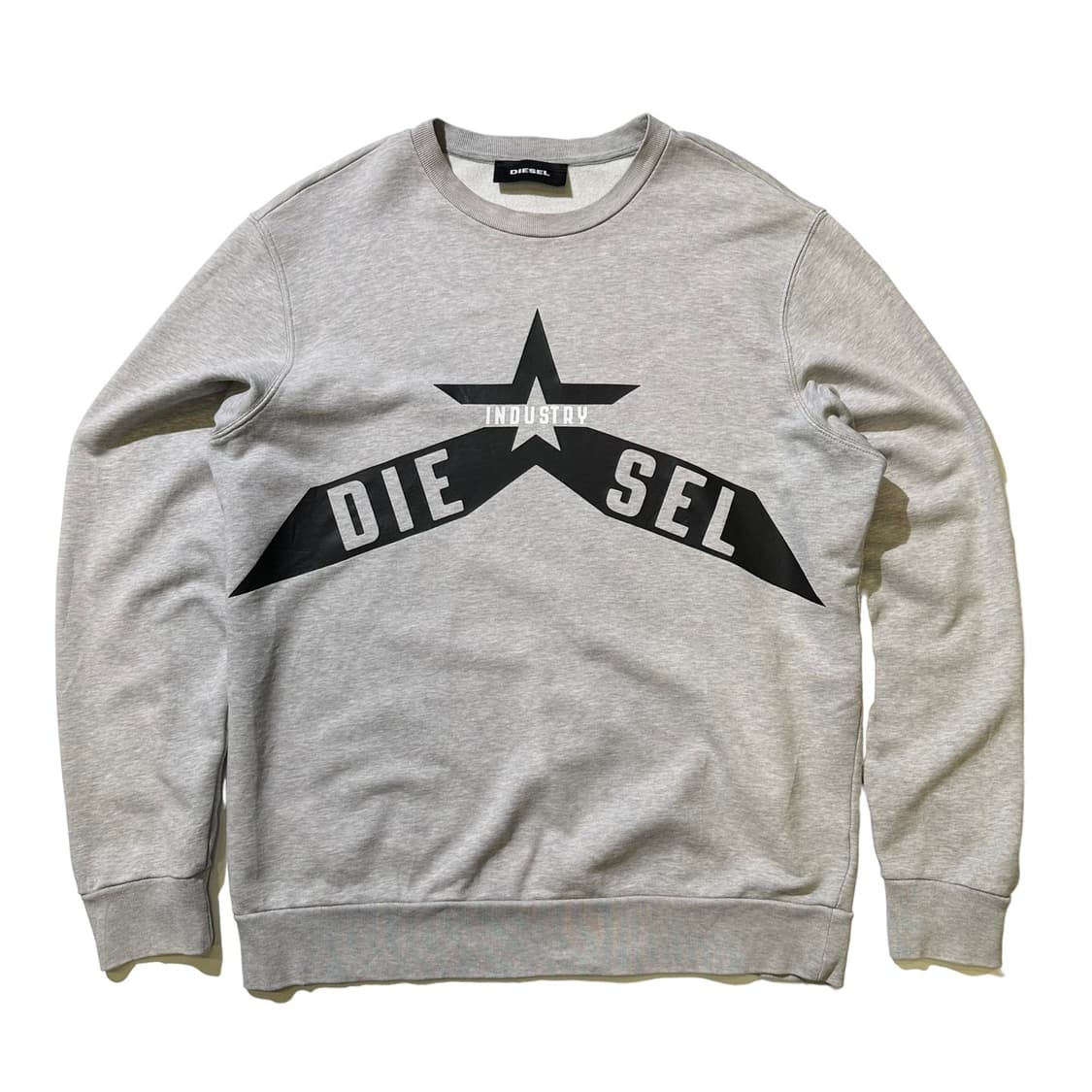 디젤 로고 프린트 맨투맨 상품이미지1