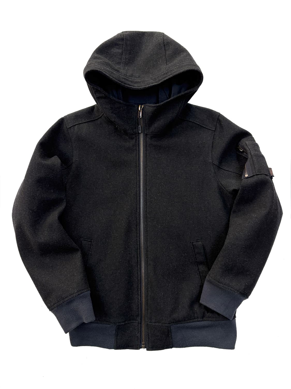 홀리스터 양모 후드 집업 자켓 상품이미지1