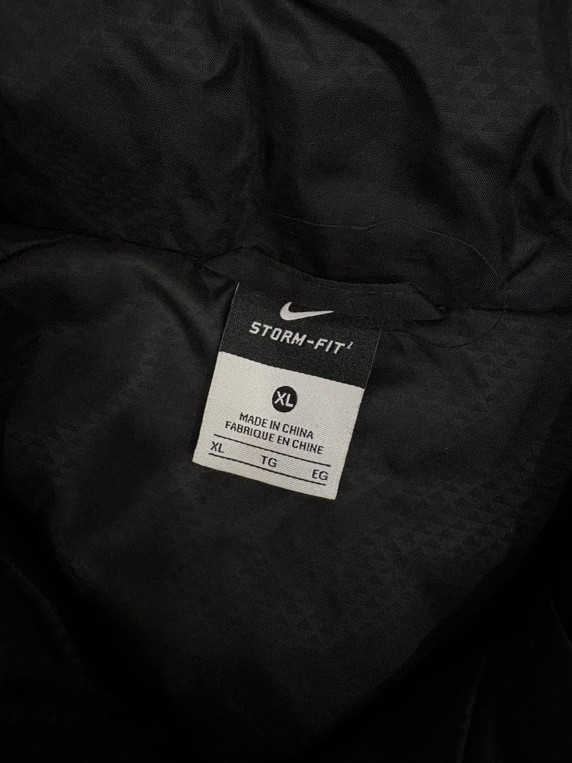 나이키 누빔자켓 블랙 상품이미지3