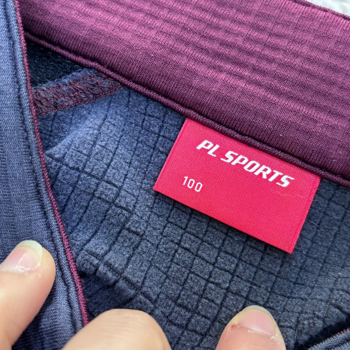 100 PL스포츠 남성 하프집업 티셔츠 0317E 상품이미지3