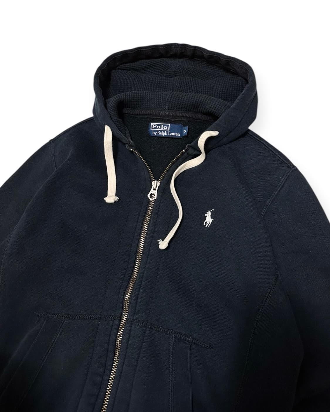 폴로 랄프로렌 써멀 네이비 후드집업 상품이미지4