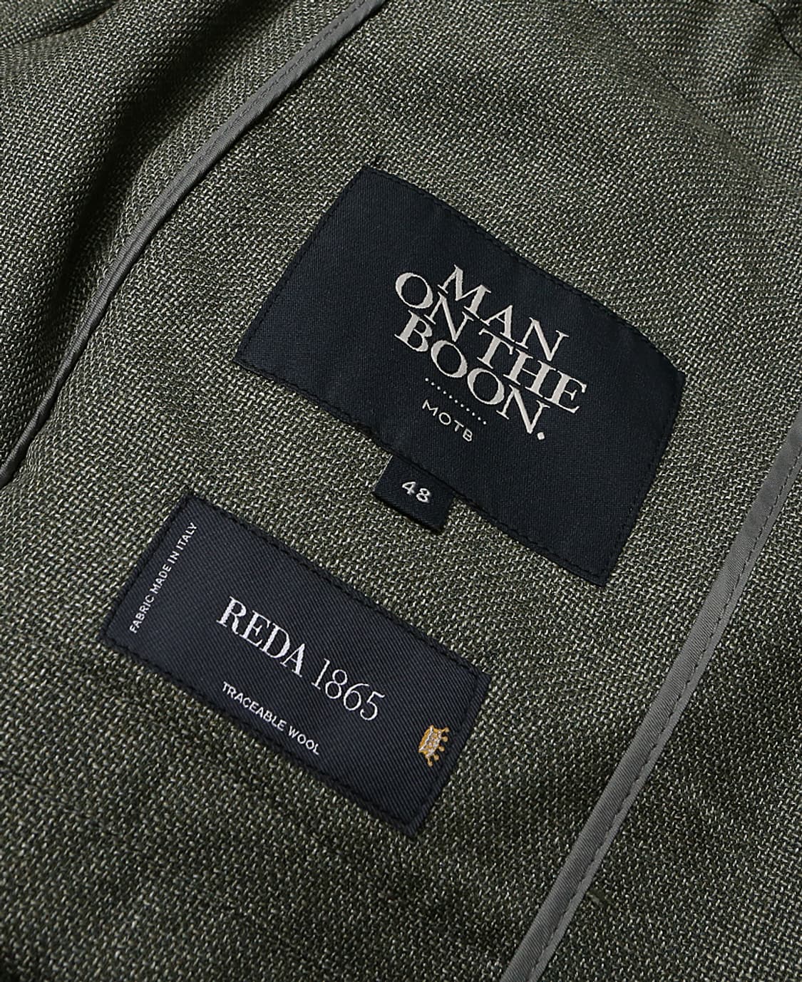 맨온더분 [Man On The Boon] 레다 울 사파리 자켓 상품이미지6