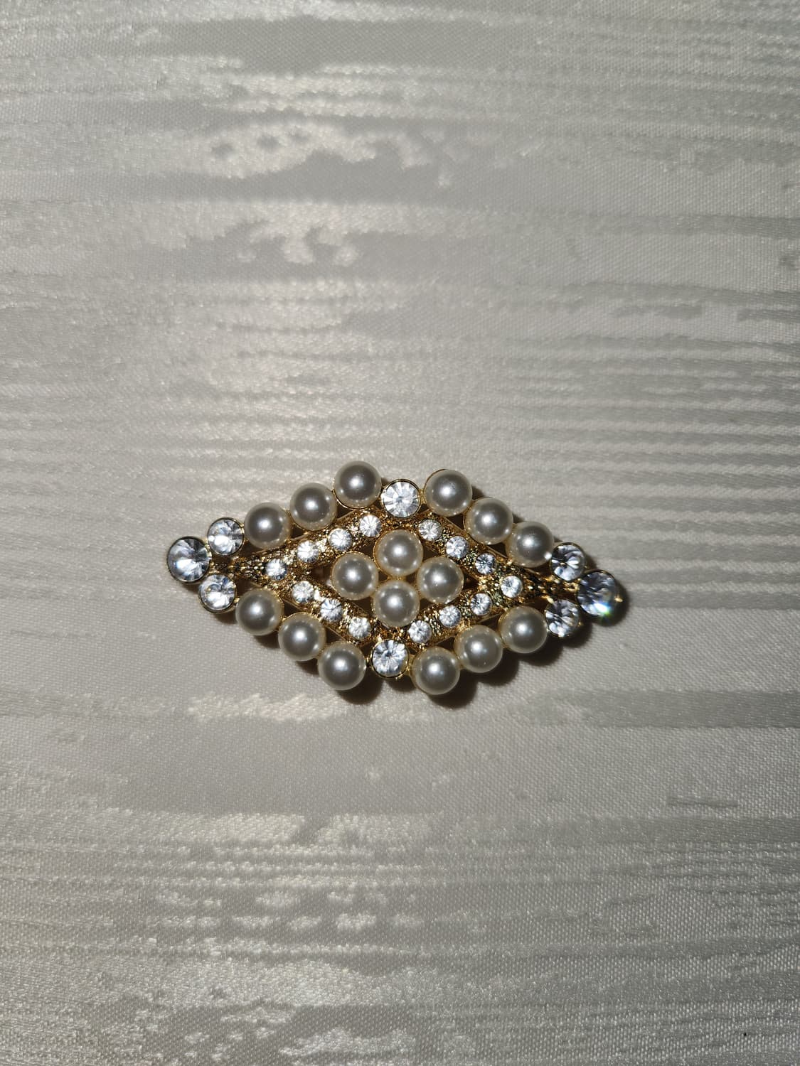 진주 큐빅 벨트 장식품 상품이미지1