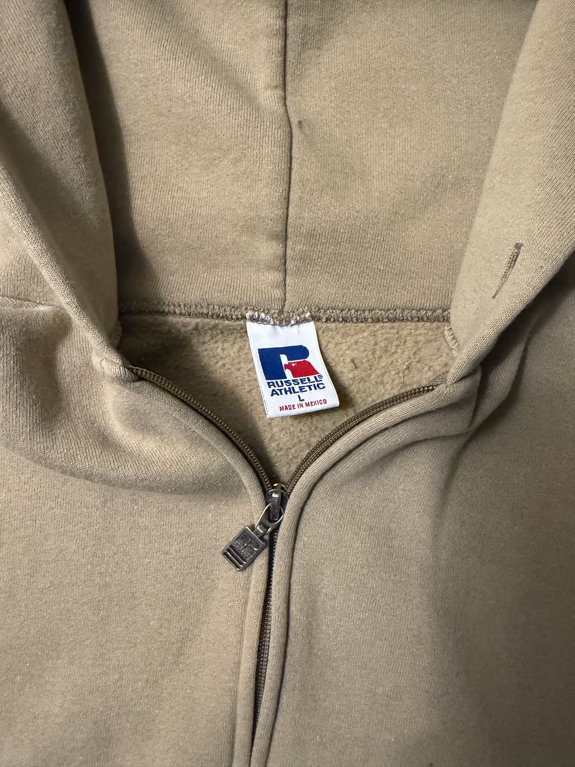 90s Russell Athletic zip up hoodie 상품이미지3