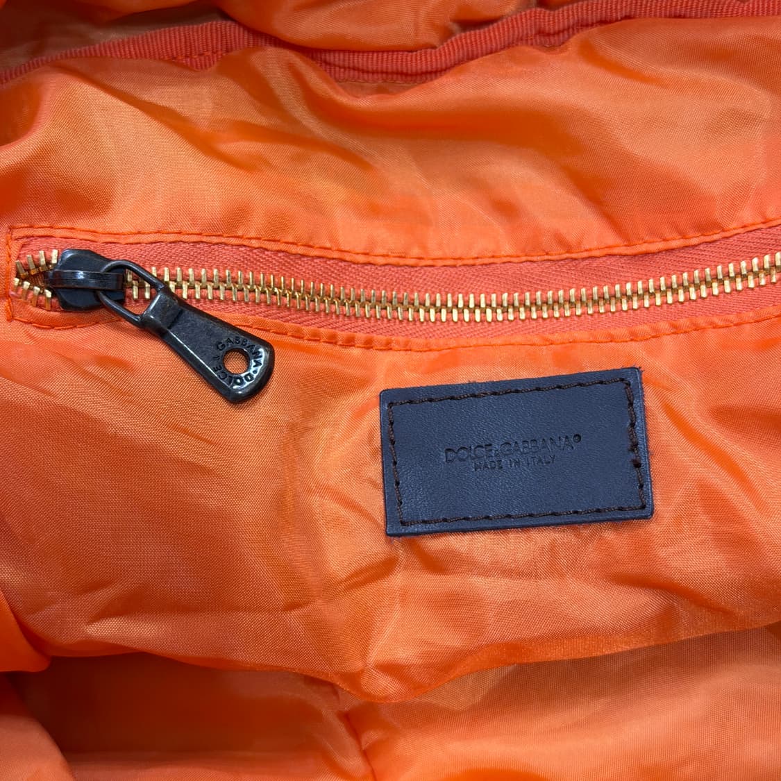 돌체앤가바나 나일론 밀리터리 더플백 Y2K 가방 카키 상품이미지5