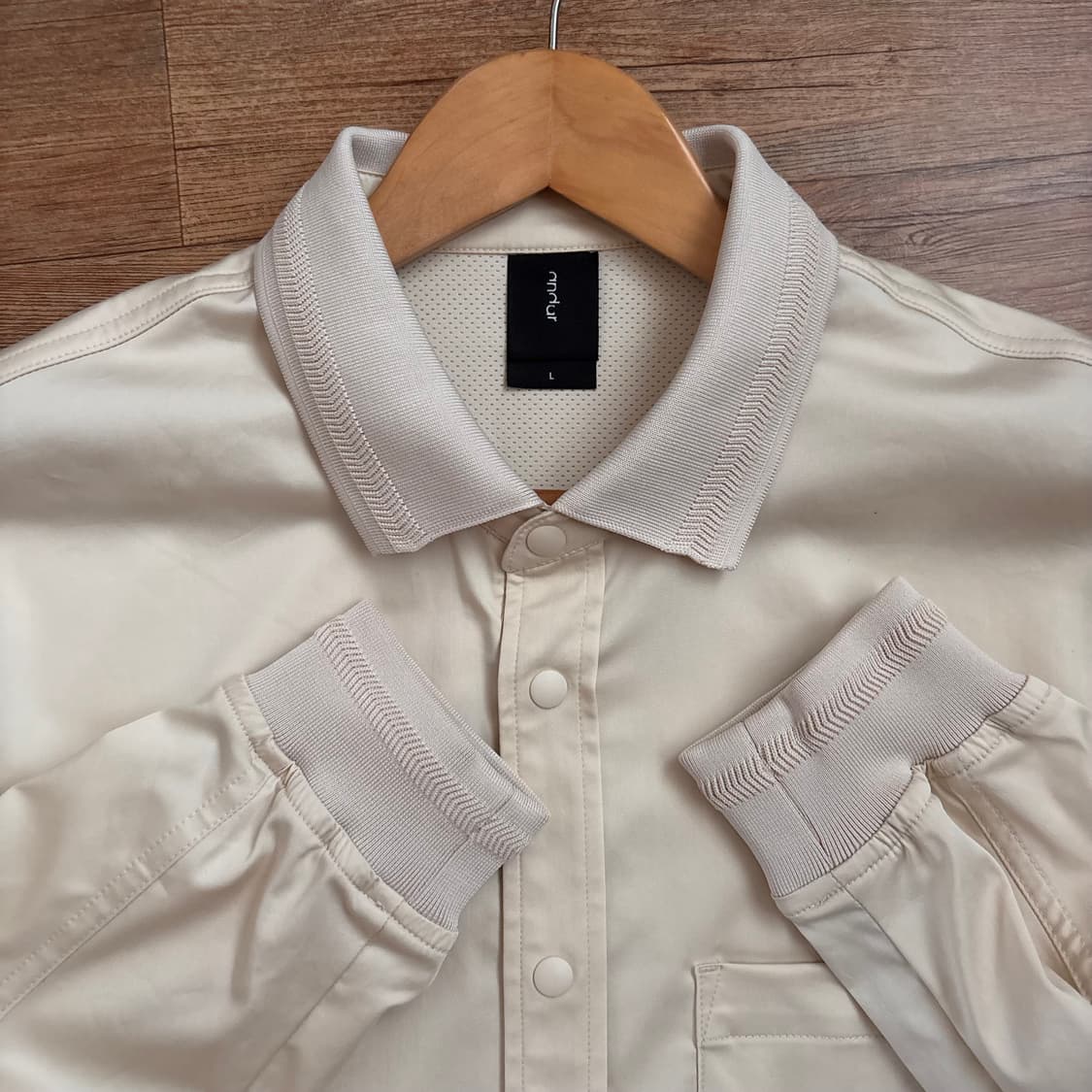 안다르 스판 기능성 바람막이 셔츠 남방 시보리 L 105 상품이미지2