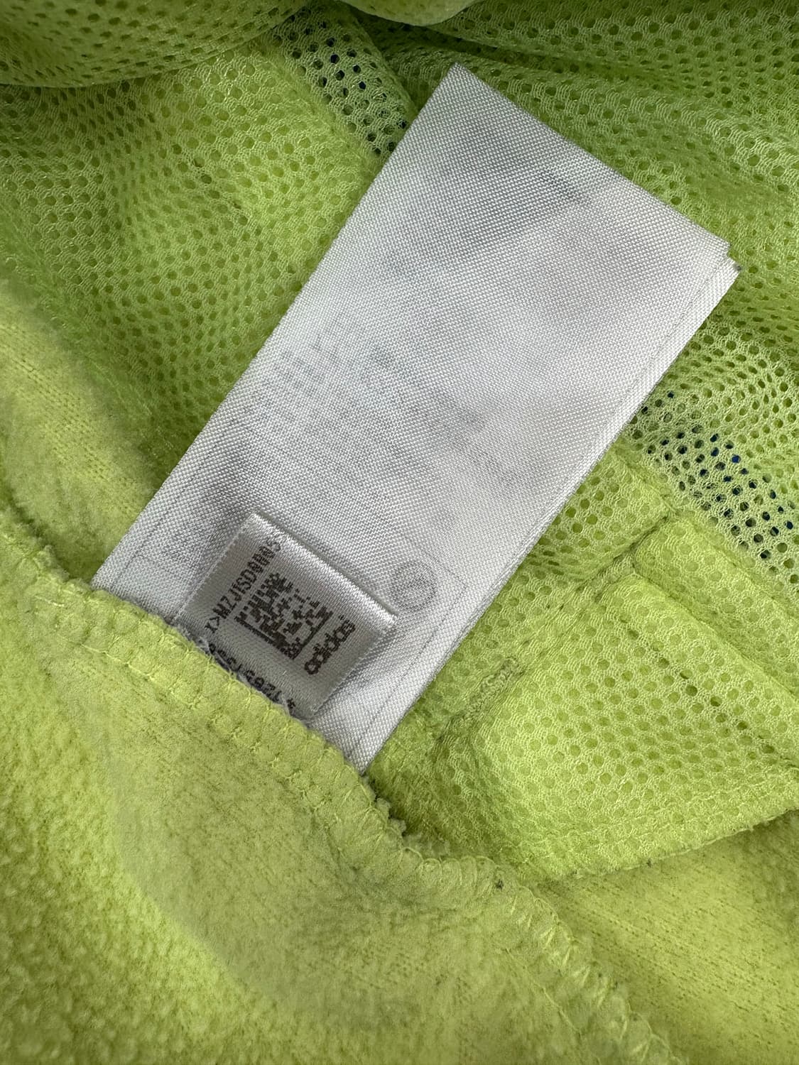 아디다스 형광색 후리스 반집업 2xl 상품이미지6