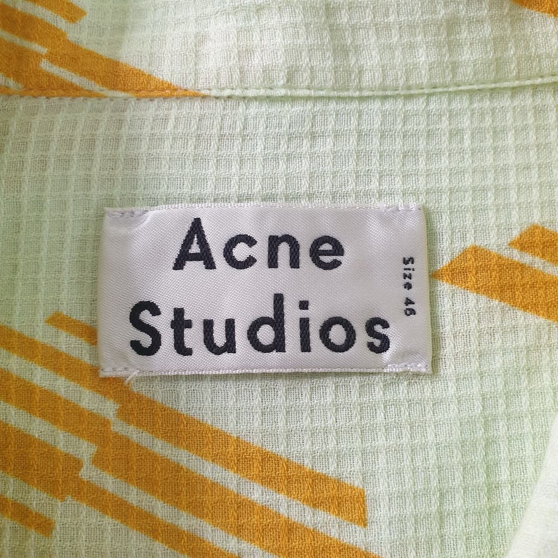 [무료배송] ACNE STUDIOS 패턴 반팔 셔츠 상품이미지2