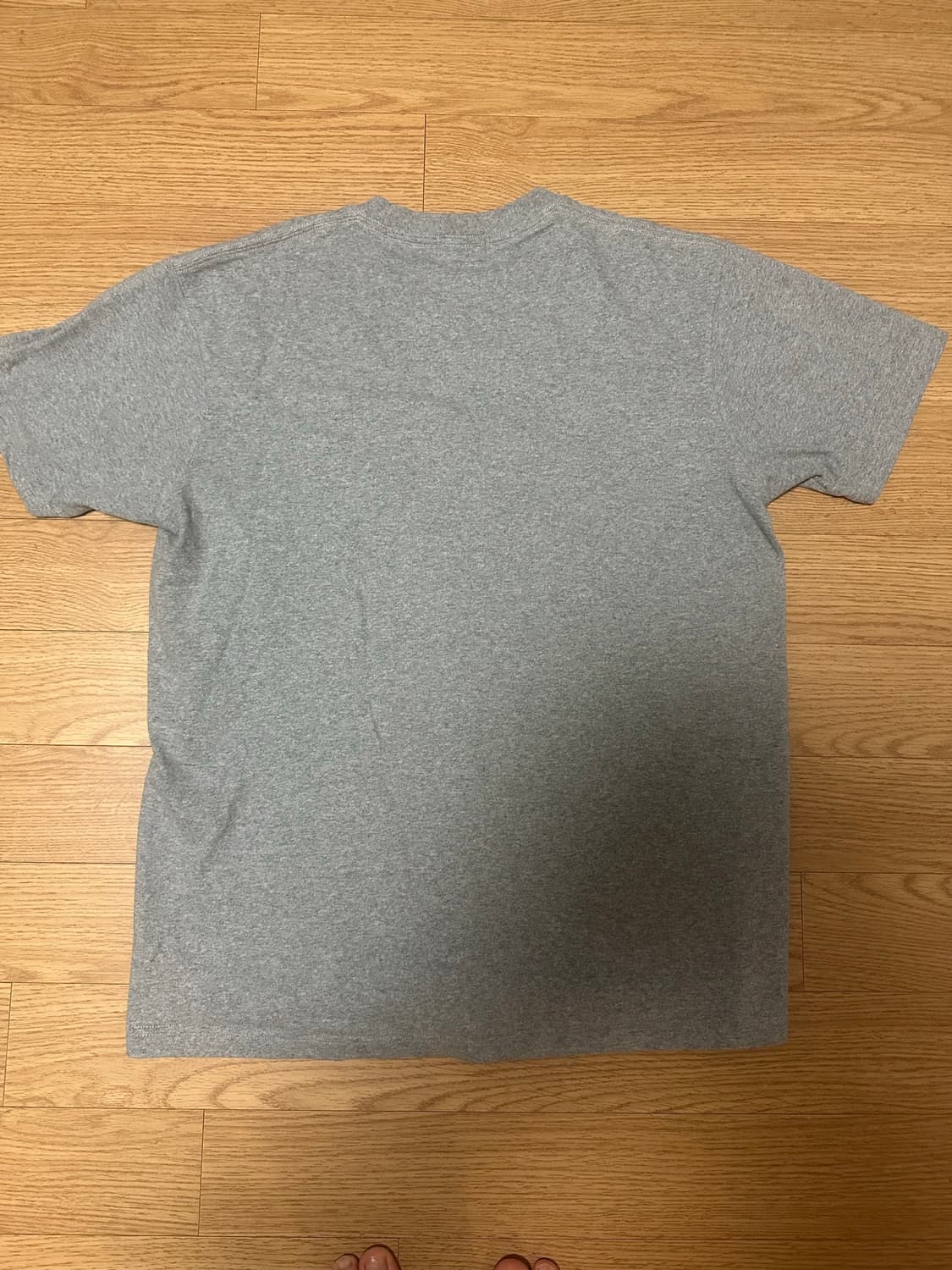 브론슨 9oz USA Cotton Tubular Tee Grey 상품이미지3