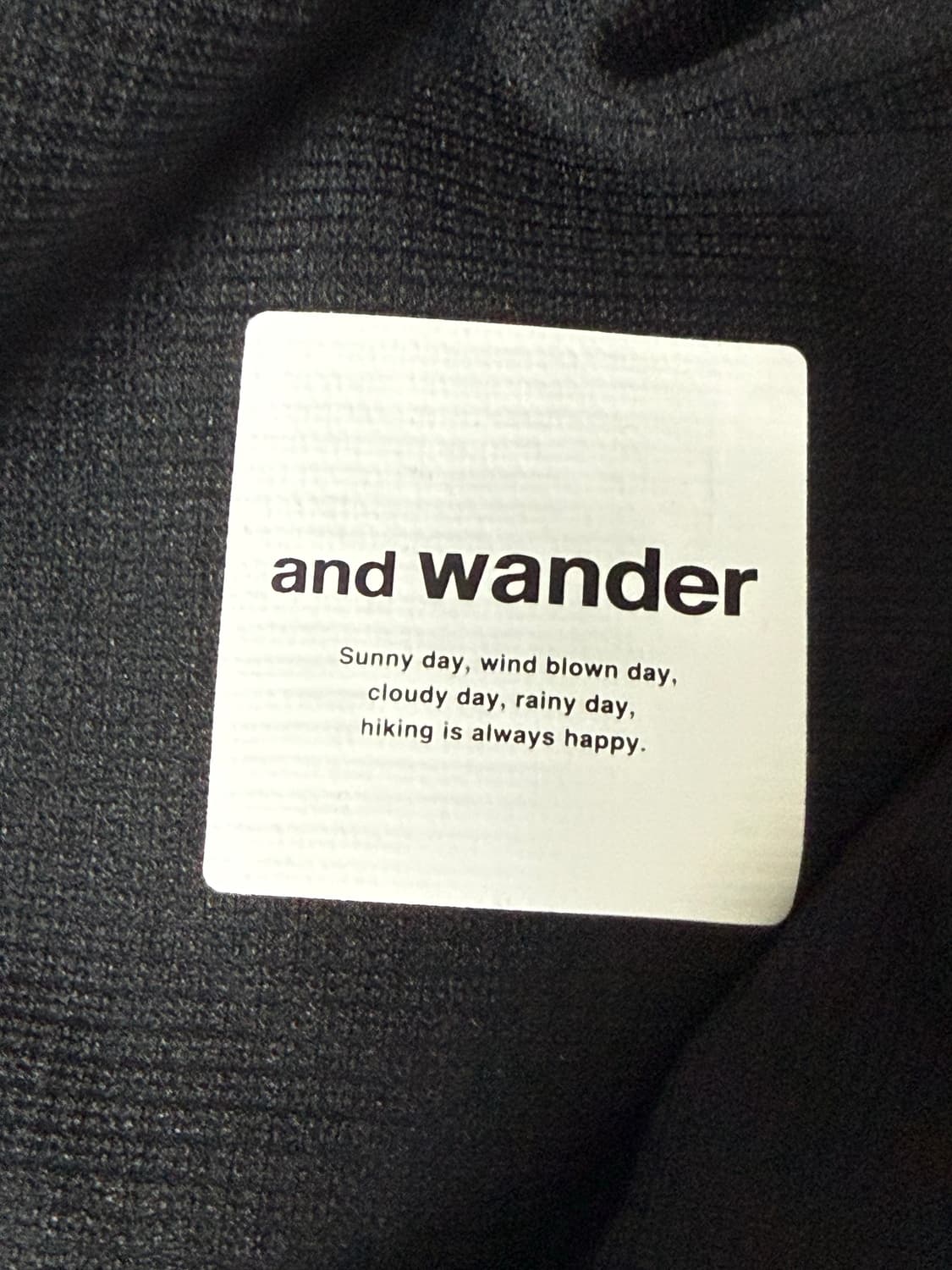 앤드원더 25ss 벤트팬츠 m 상품이미지4